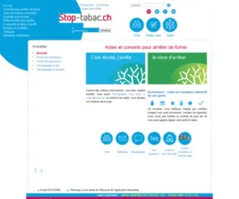 Stoptabac.ch(Arr) Screenshot