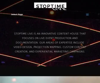 Stoptime.live(Creative Video Solutions) Screenshot