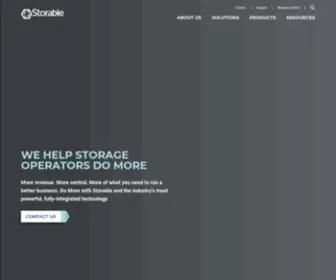 Storable.com(Industry Leading Self) Screenshot