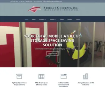 Storage-Concepts-INC.com(Storage Concepts Inc) Screenshot