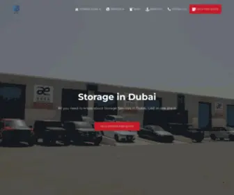 Storage-Dubai.com(Storage in Dubai) Screenshot