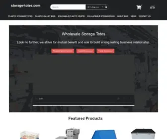 Storage-Totes.com(Storage Totes) Screenshot
