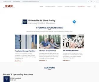 Storageauctionkings.com(Storage Auction Kings) Screenshot