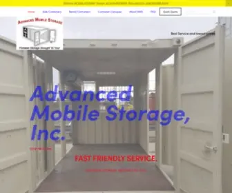 Storageaz.com(Shipping Container Sales) Screenshot