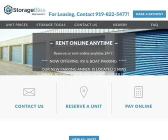 Storagebliss.com(Check out our website to get info about our self storage options. Storage Bliss) Screenshot