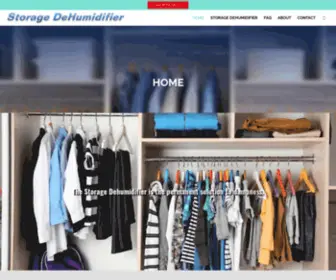 Storagedehumidifier.com(Dampp Chaser) Screenshot