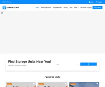 Storagelookup.com(Storage Lookup) Screenshot