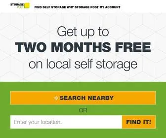 Storagepost.com(Self Storage Units & Facility) Screenshot