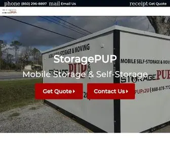 Storagepup.com(StoragePUP Mobile & Self Storage Units) Screenshot