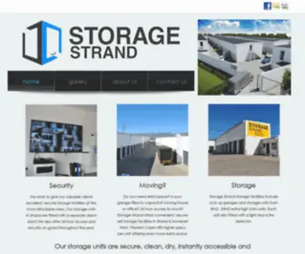 Storagestrand.co.za(Storage Strand) Screenshot