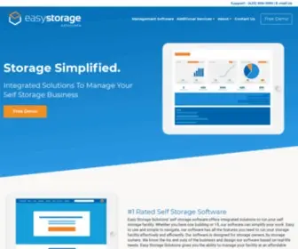 Storageunitsoftware.com(Self Storage Management Software) Screenshot
