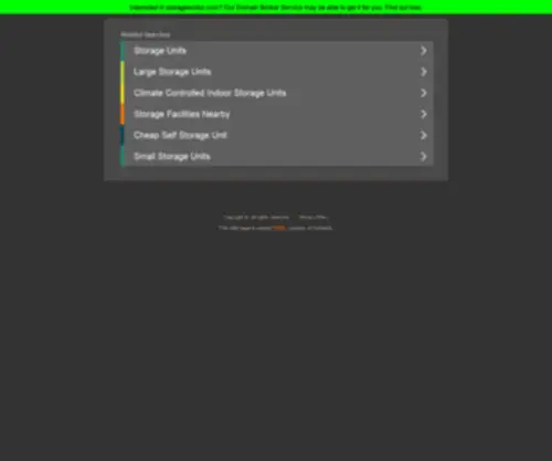 Storageworkz.com(Storageworkz) Screenshot