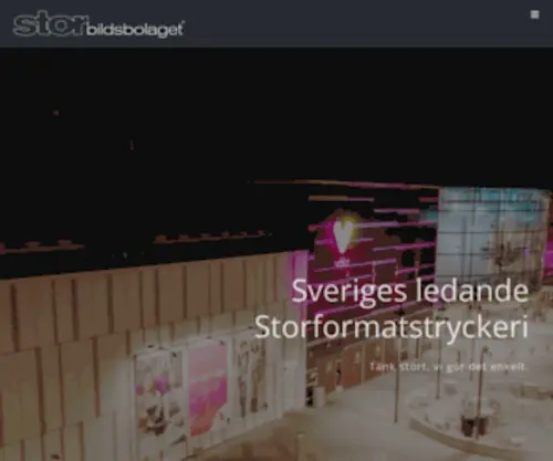 Storbildsbolaget.se(Storbildsbolaget) Screenshot