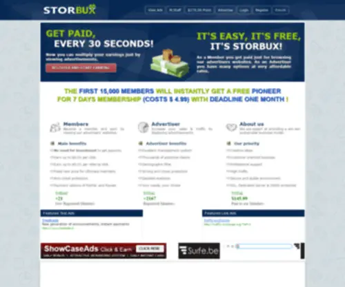 Storbux.info(Storbux info) Screenshot