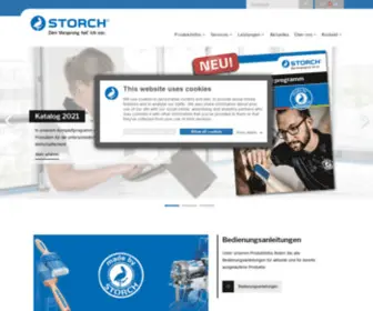 Storch.ch(STORCH (Schweiz) AG) Screenshot