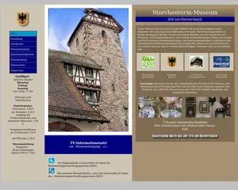 Storchenturm-Museum.de(Storchenturm-Museum Zell a) Screenshot