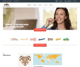 Storck.com(Confectionery Company) Screenshot