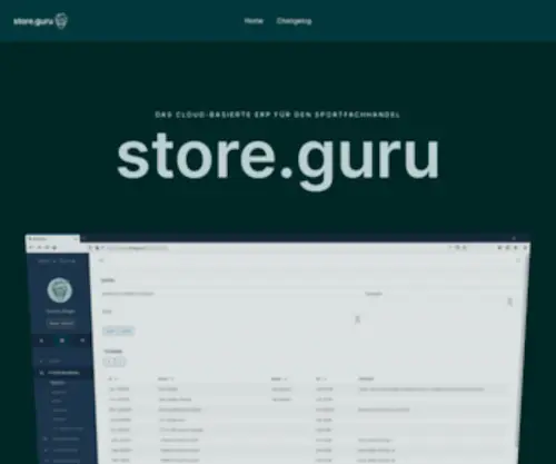 Store.guru(POS-Lösungen für individuelle Bedürfnisse) Screenshot