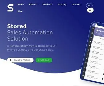 Store4.com(Sales Automation Software Solution) Screenshot