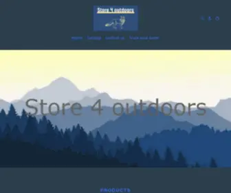 Store4Outdoors.com(Store 4 outdoors) Screenshot