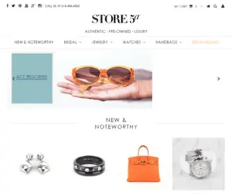 Store5A.com(Buy Pre Owned Designer Jewelry & Accessories) Screenshot