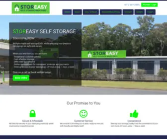 Storeasy.com.au(StorEasy Self Storage) Screenshot