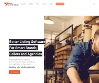 Storeautomator.com(Multichannel management software) Screenshot