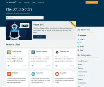 Storebot.me(Homepage V3) Screenshot