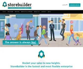 Storebuilder.com(Enterprise eCommerce & Online Store Solution) Screenshot