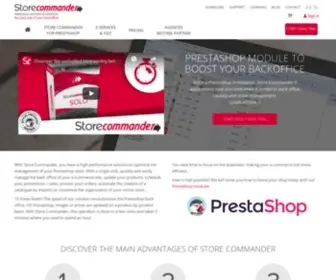 Storecommander.com(Module Prestashop) Screenshot