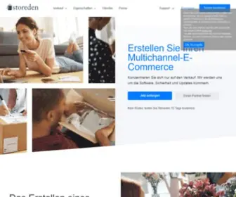 Storeden.de(Crea il tuo eCommerce online) Screenshot