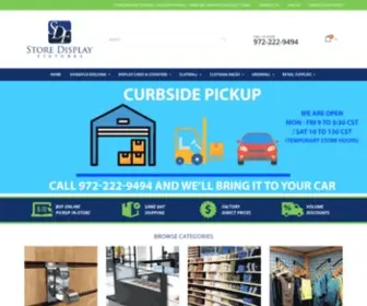 Storedisplayfix.com(Dallas Store Fixtures) Screenshot