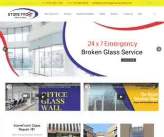 Storefrontglassandmetal.com(Storefrontglassandmetal) Screenshot