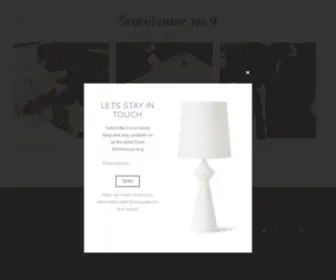 Storehouseno9.com(Storehouse no.9) Screenshot