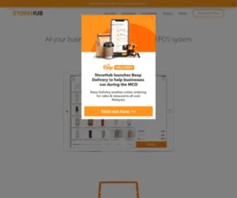 Storehub.com(StoreHub is a technology platform for retail and F&B businesses) Screenshot
