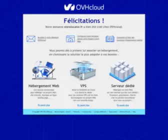 Storelocator.fr(OVH accompagne votre évolution grâce au meilleur des infrastructures web) Screenshot