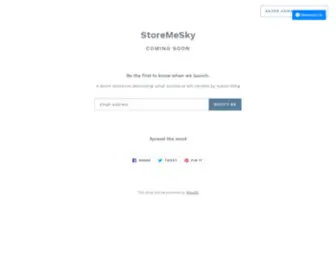 Storemesky.com(StoreMeSky) Screenshot