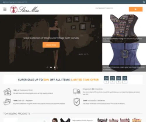 Storemia.co.uk(StoreMia Online Shop) Screenshot