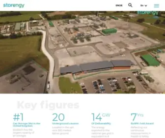 Storengy.co.uk(Gas Storage Cheshire) Screenshot