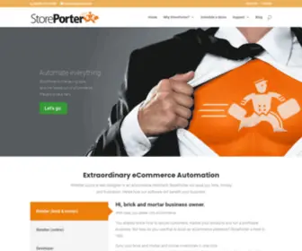 Storeporter.com(Home) Screenshot