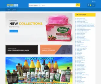 Storerise.com(Just another eCommerce site) Screenshot