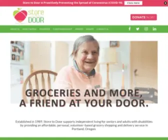 Storetodooroforegon.org(Groceries & More) Screenshot