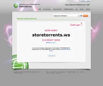 Storetorrents.ws(Storetorrents) Screenshot