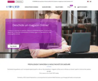 Storeweb.ro(Gazduire web) Screenshot