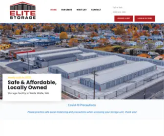 Storewithelite.com(Elite Storage) Screenshot