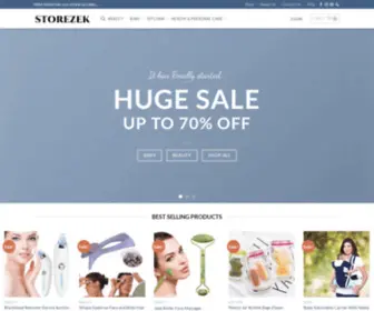 Storezek.com(Premium Ecommerce Site) Screenshot