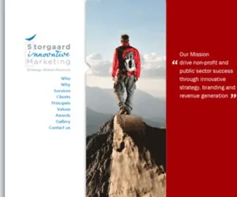 Storgaard.ca(Innovative Marketing) Screenshot