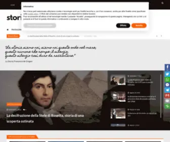 Storiamo.it(Il blog per gli amanti della Storia) Screenshot