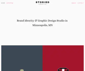 Storiedcreative.com(STORIED CREATIVE) Screenshot