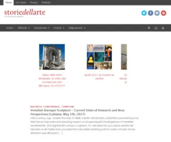 Storiedellarte.com(Storiedellarte) Screenshot